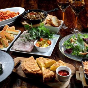 【1番人気!!ゴールドプラン】 7,700円→7,000円 ◆貸切3.5時間 料理9品 飲放題2H◆