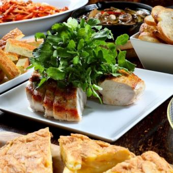 【為了實惠的派對!標準套餐】6,000日圓→5,500日圓◆3.5小時包場派對、8道菜、2小時無限暢飲◆