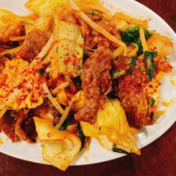 쇠고기 김치 볶음