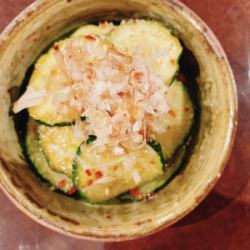 ズッキーニ揚げ浸し