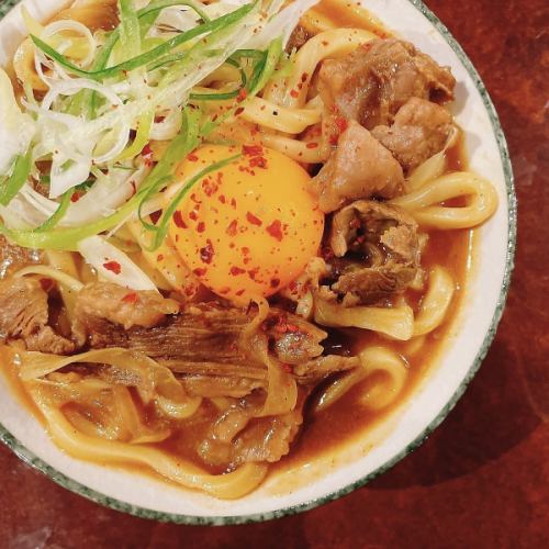 牛すじカレーうどん