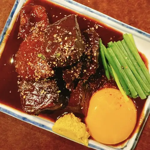 マグロ血合い土手煮