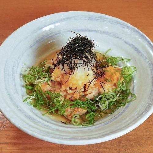 若鶏の揚げ出し
