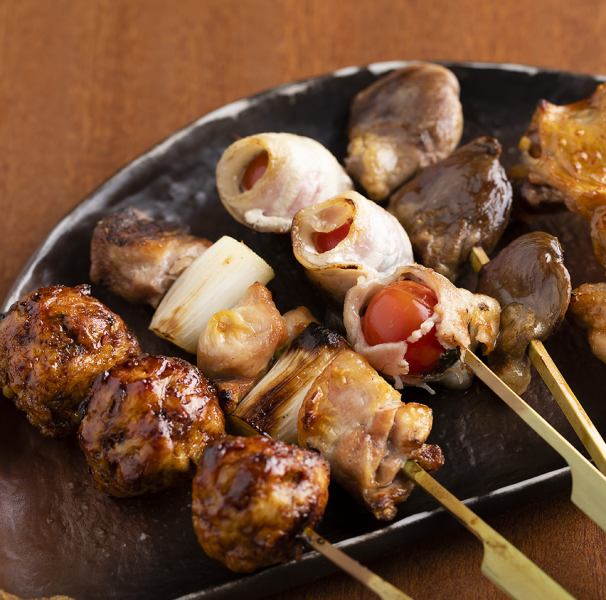 みつせ鶏の焼き鳥
