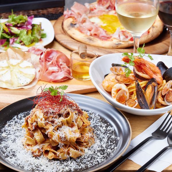 [Dinner] Open from 15:00 ◇ Enjoy Italian food at a stylish cafe ♪