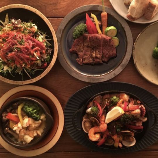 贅沢特別！貸切歓迎◇イベリコ豚◆◇7000円飲み放題120分付きコース◇◆◇