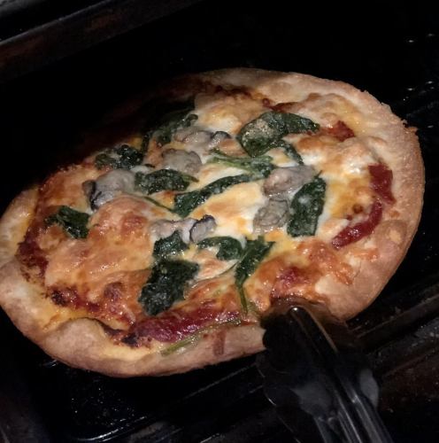 各種ピザも外せない