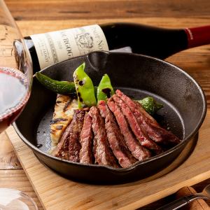 サーロインステーキと旬野菜 100g