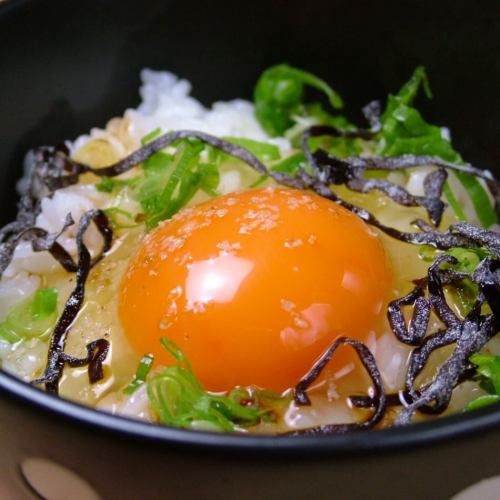 玉子かけご飯・焼おにぎり