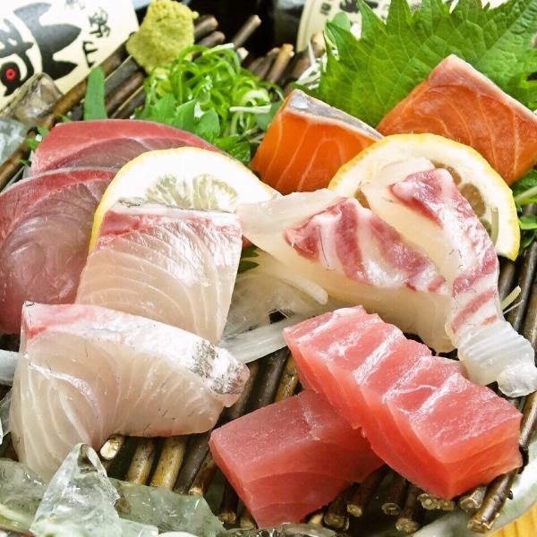 【超新鮮！】昼網鮮魚の刺身盛り合わせ