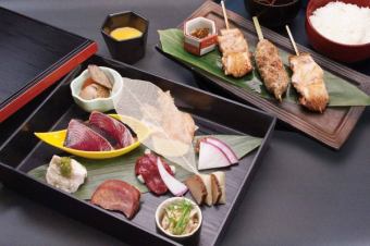 《Hakata Jidori skewers and 10 kinds of Matoniya special appetizers》 Includes one drink 2500 yen → 2000 yen