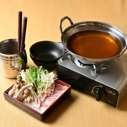 沖縄で人気な豚しゃぶも◎