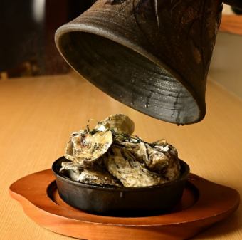 蒸し牡蠣ボルケーノ　4殻