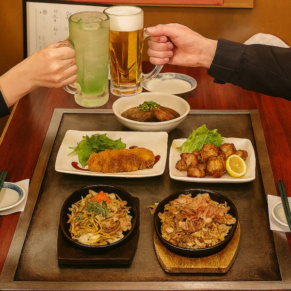 【飲み放題付きコース】4400円～ご用意◎少人数の宴会から貸切利用まで様々なシーンでご利用いただけます♪