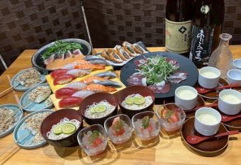 不二子 春のスタンダードコース!2時間飲み放題 5000円(税込)