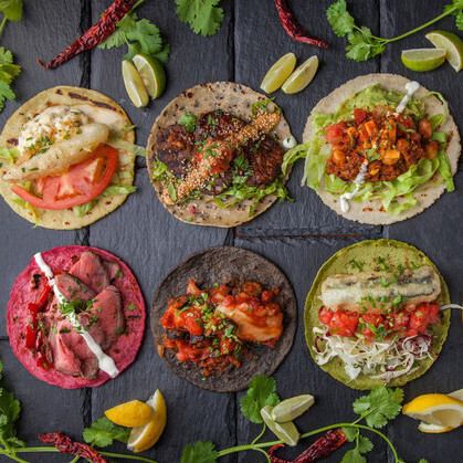 一枚一枚丁寧に焼き上げたトルティーヤ