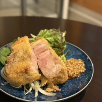 自家製ハムカツ