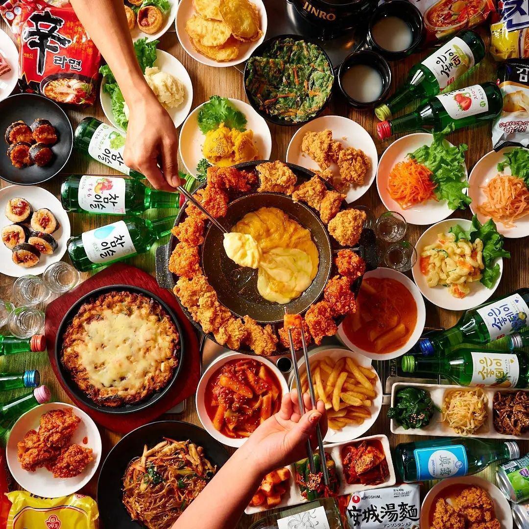 【池袋東口徒歩1分】本格派韓国料理居酒屋◆韓国酒飲み放題880円×食べ放題1980円～