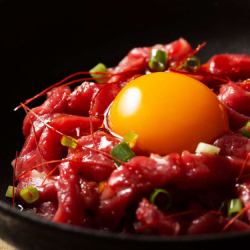 韓国風馬刺しユッケ