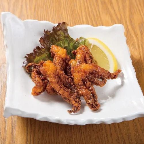 いかゲソの唐揚げ
