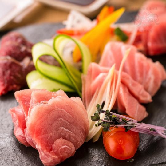 【자랑의 생선】매일 아침 구입하는 신선한 해산물.일본술, 소주와 함께 맛보세요.