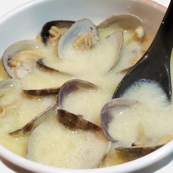 Rich clam soup (1 serving)