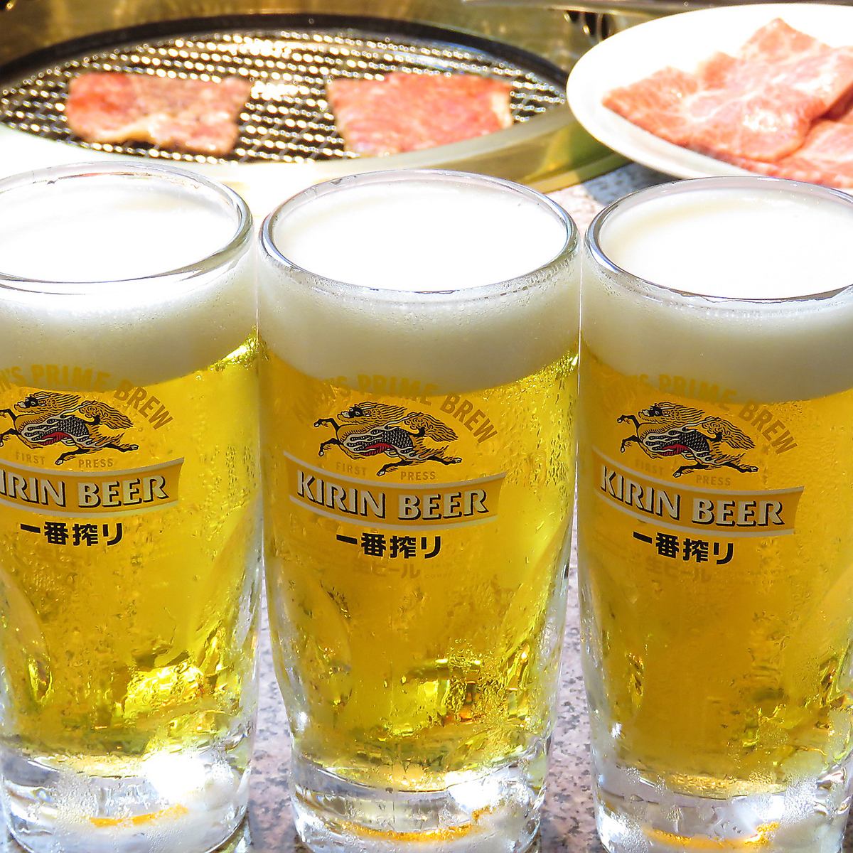 ホットペッパー限定で飲み放題プランアリ☆国産和牛を安価で♪