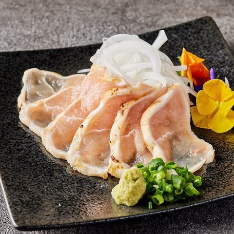 chicken tataki sashimi