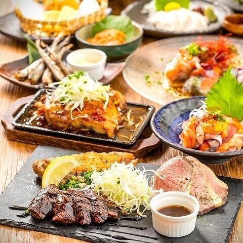 個室完備◎贅沢肉尽くしコースなど当店人気の極上肉メニュー♪