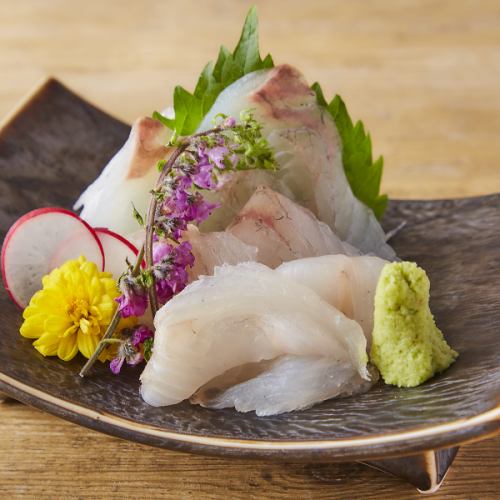 鯛の刺身