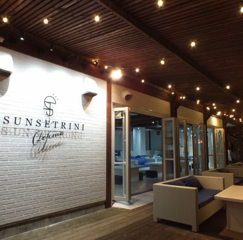 オープンテラスな西洋風