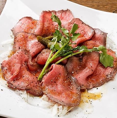 自家製！瞬間熟成ローストビーフ