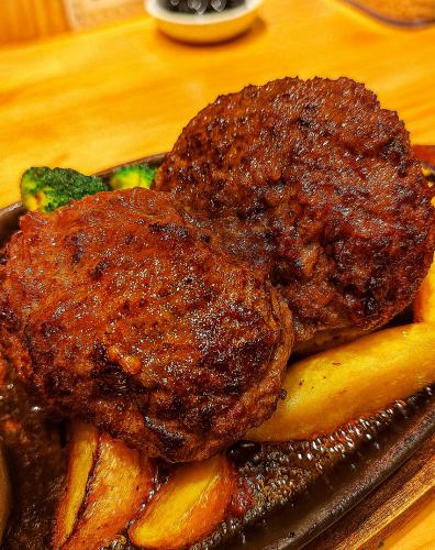 【ポテトフライ付】和牛ハンバーグステーキ　240ｇ