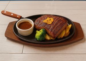 【ポテトフライ付】和牛赤身ランプステーキ200g 