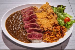 牛カツ＆チキントルコライス