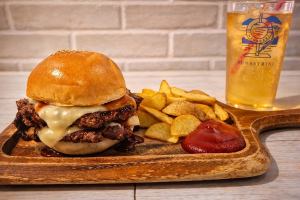 和牛ハンバーガーセットシングル、ダブル