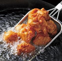 Deep-fried young chicken