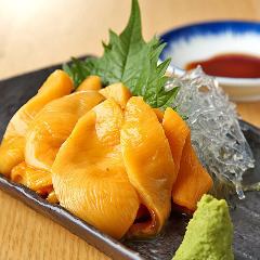 Live sea squirt sashimi from Miyagi Prefecture