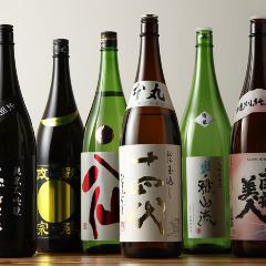 Lots of local Tohoku sake!