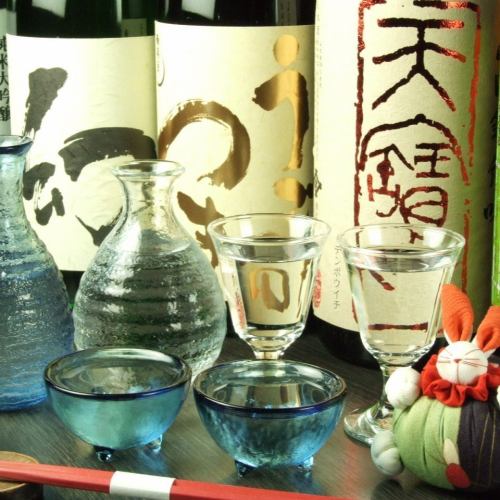 Select carefully selected sake for your dish