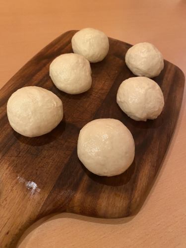 新潟県産米粉を使用した手作りピザが自慢！