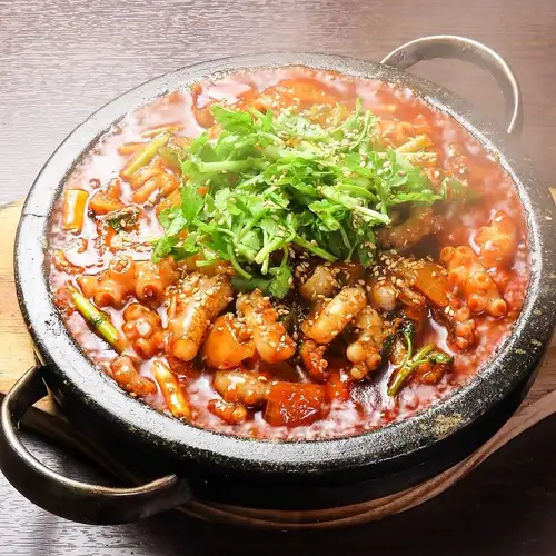 石焼タコ炒め