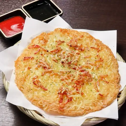 チーズポテトチヂミ
