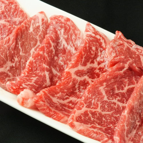 ランプ＜おしりの肉。これぞ赤身、上品な味わい。＞