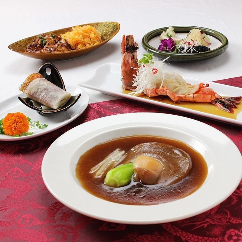 王道中華料理を心ゆくまで。乾杯ロゼスパ付個別盛りコース各種