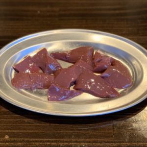 Premium liver with sauce and salt