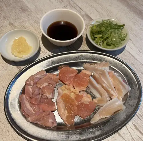 蔥花柚子醋混合物
