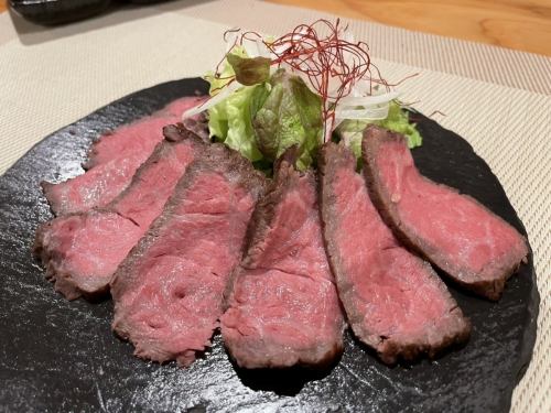 Low temperature Japanese beef roast beef