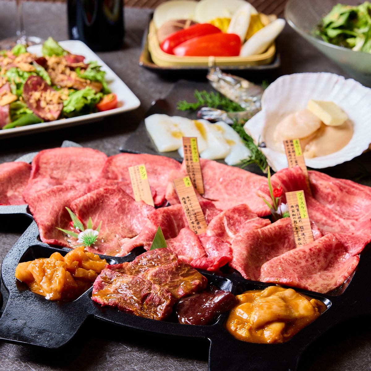 【浅草No.1コスパ宣言】浅草寺・雷門スグ!!国産黒毛和牛一頭買いの焼肉♪【新仲見世】