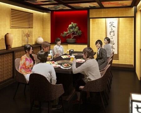 6～12名様個室 個室料としてお食事代金の10％を別途頂戴してます